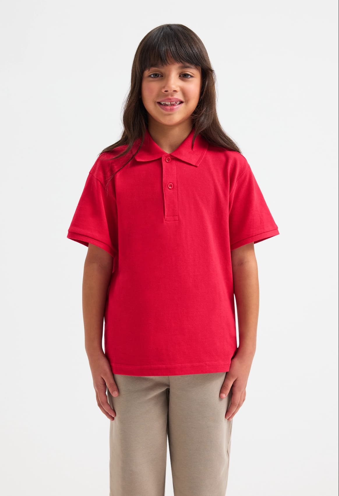 Childrens Active Cotton Poloshirt