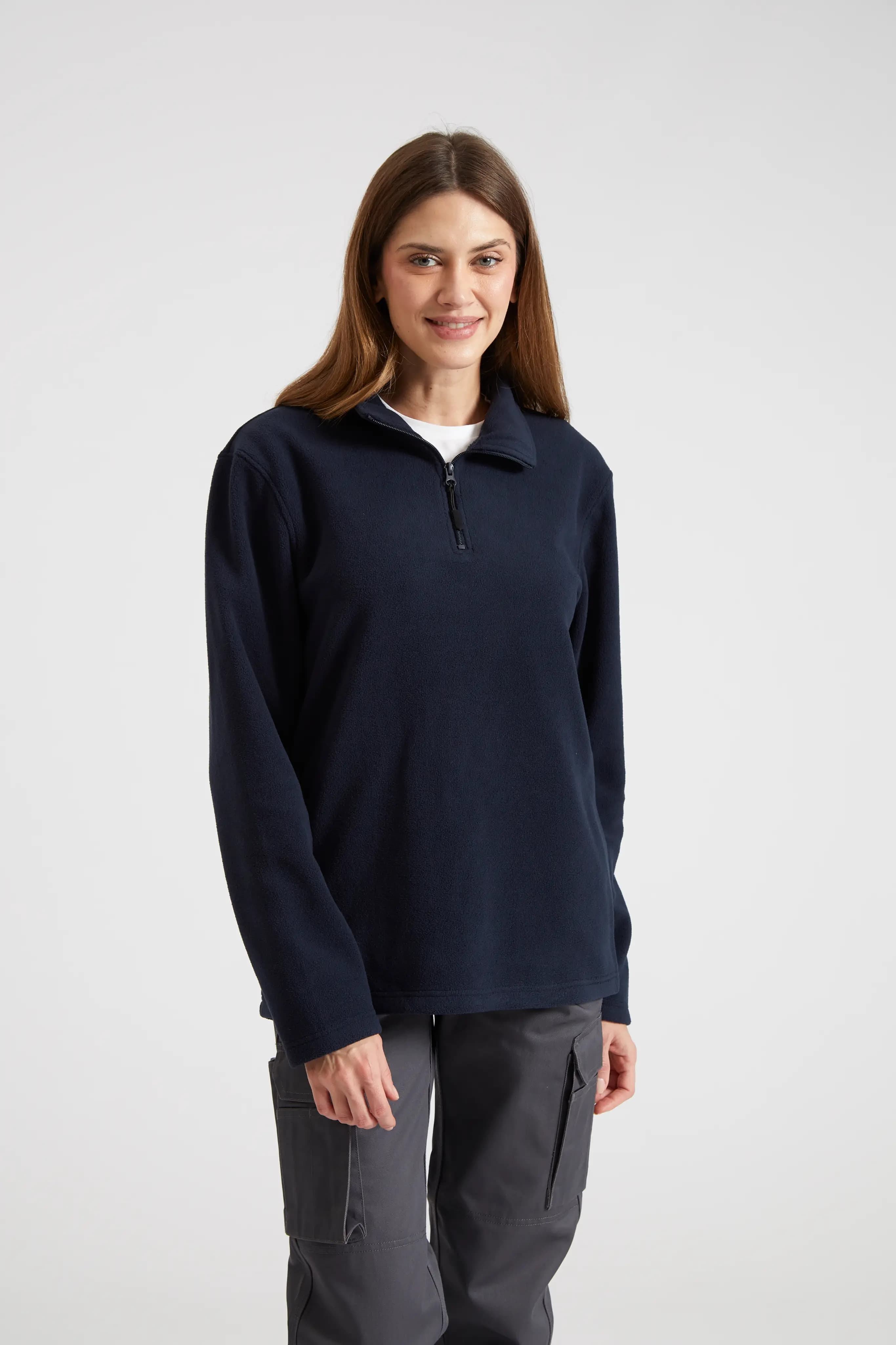 Lightweight Quarter Zip Microfleece Jacket