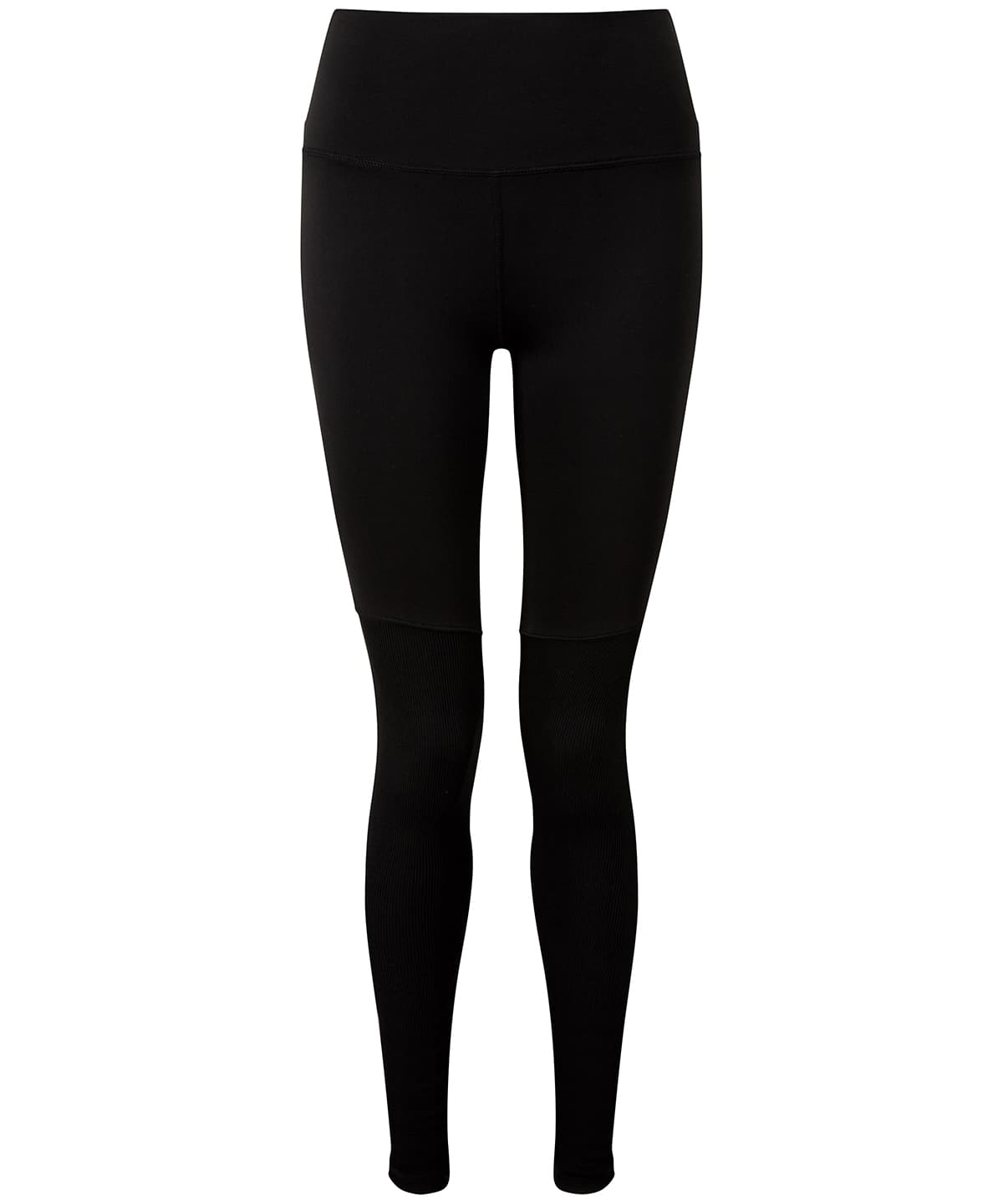 Women's TriDri® yoga leggings — Size 2XS, Colour Black/Black