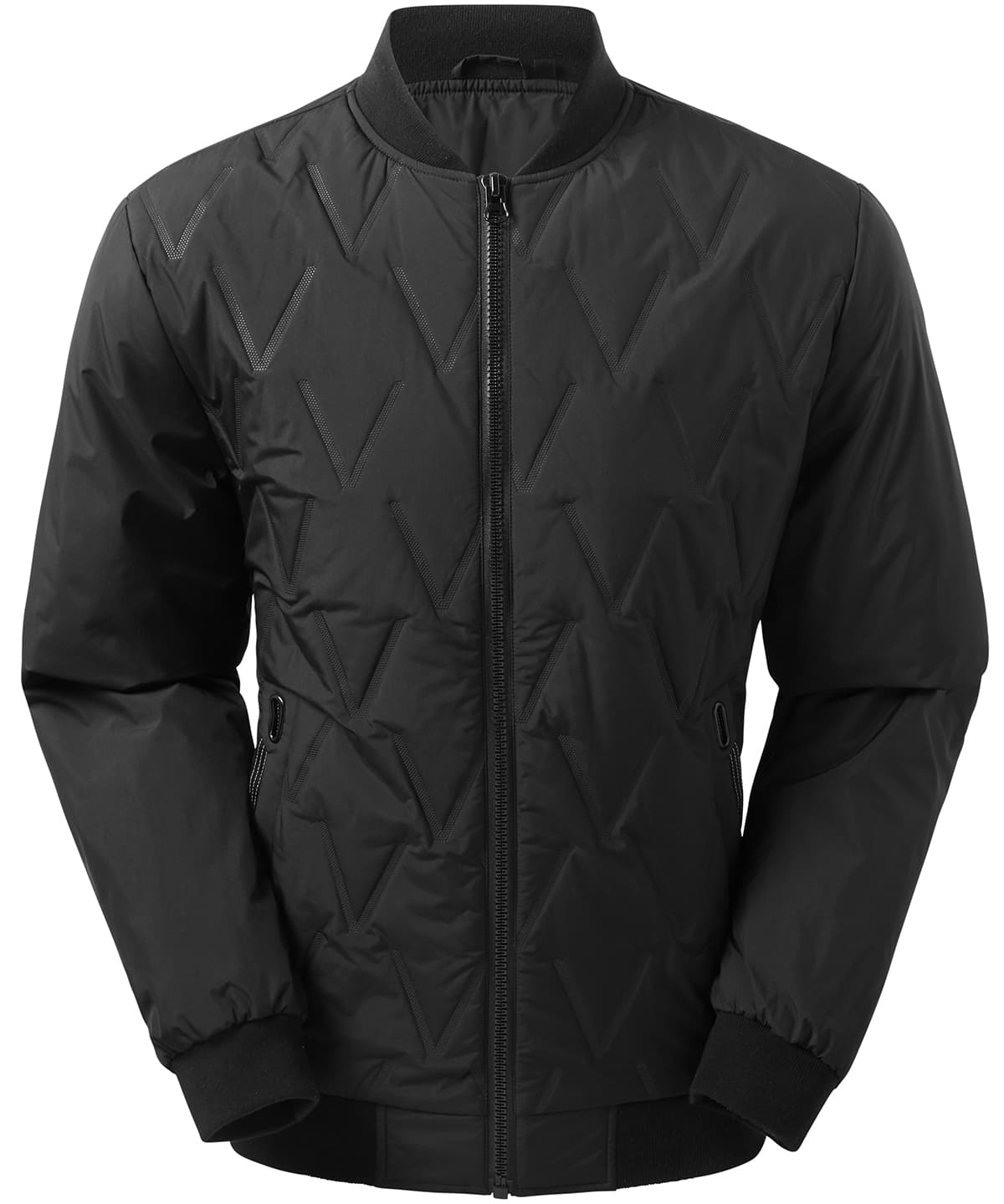 Vector moulded bomber jacket — Size 2XL, Colour Black