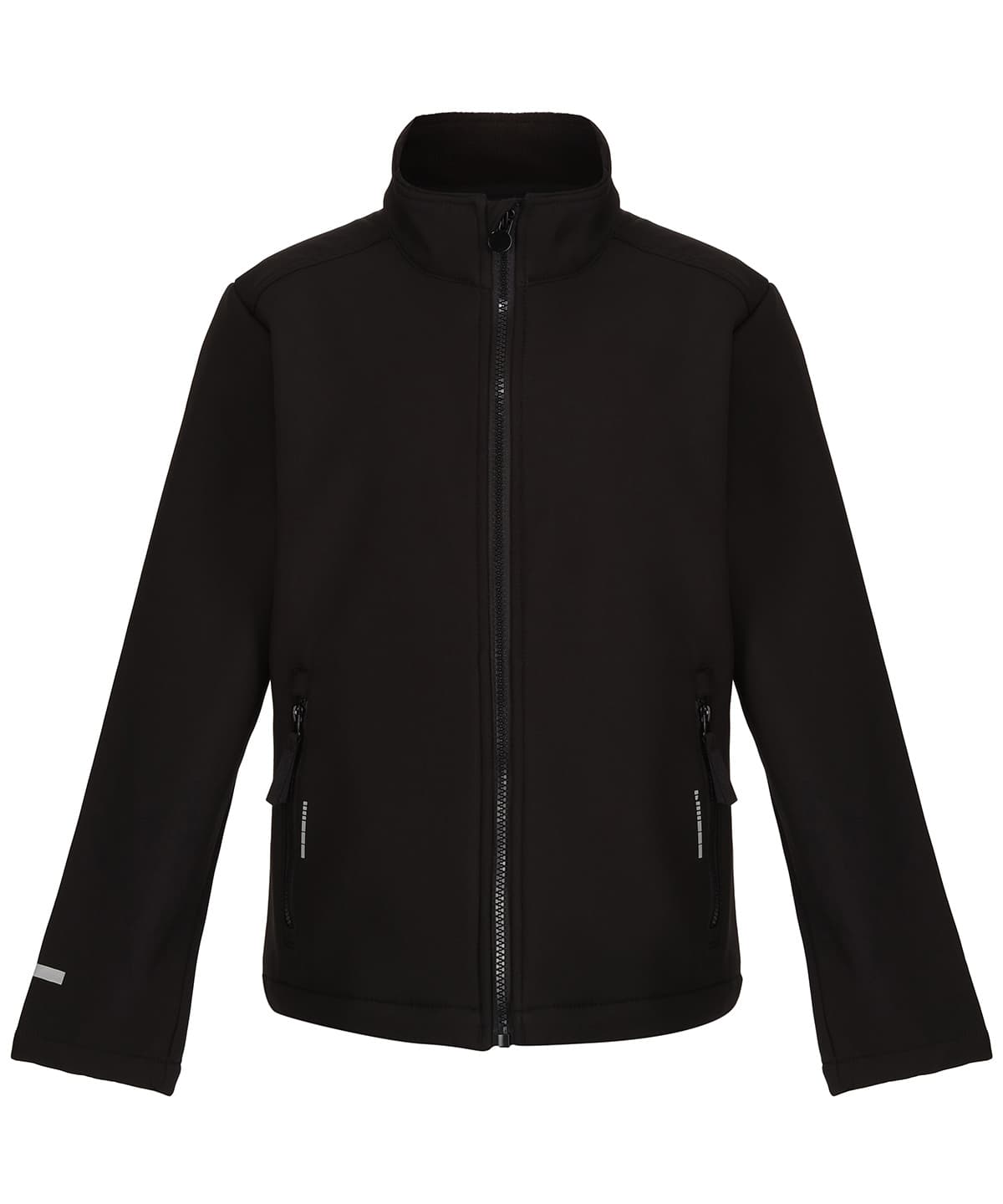 Kids Ablaze softshell jacket — Size 1112, Colour Black