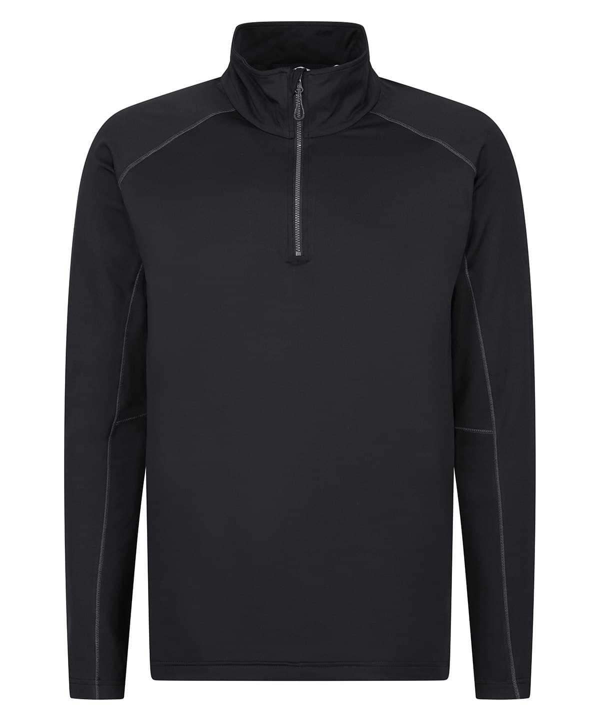 Core stretch half-zip mid-layer — Size 2XL, Colour Black