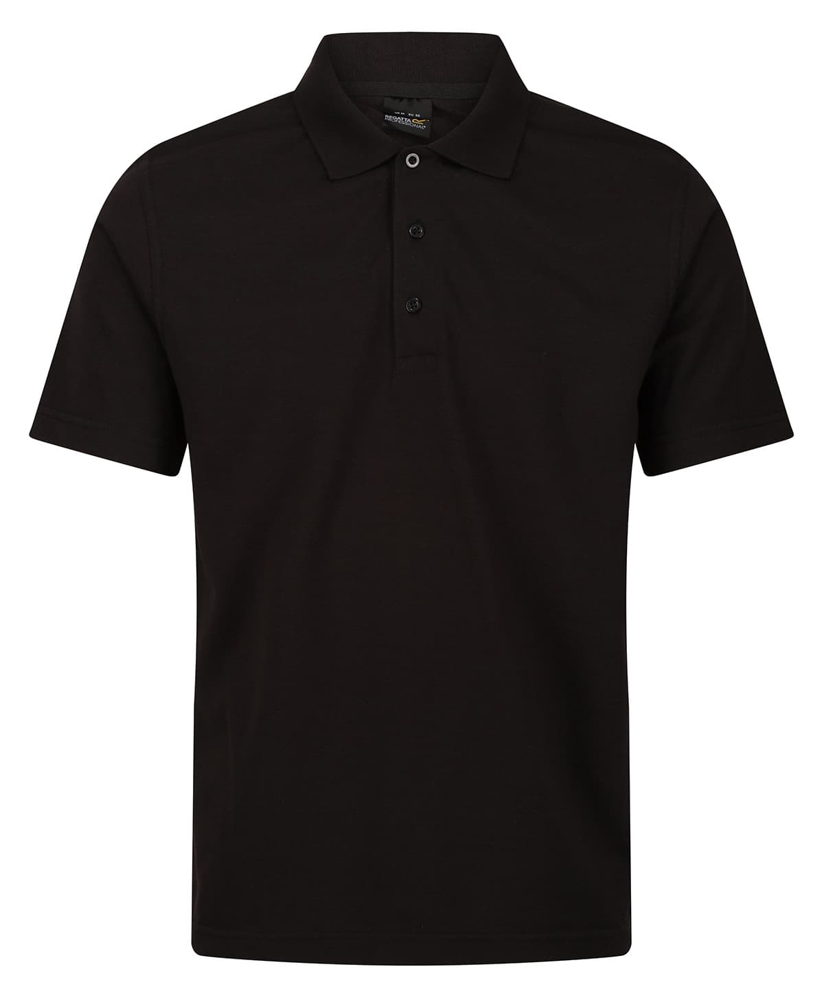Pro 65/35 short sleeve polo — Size 3XL, Colour Black