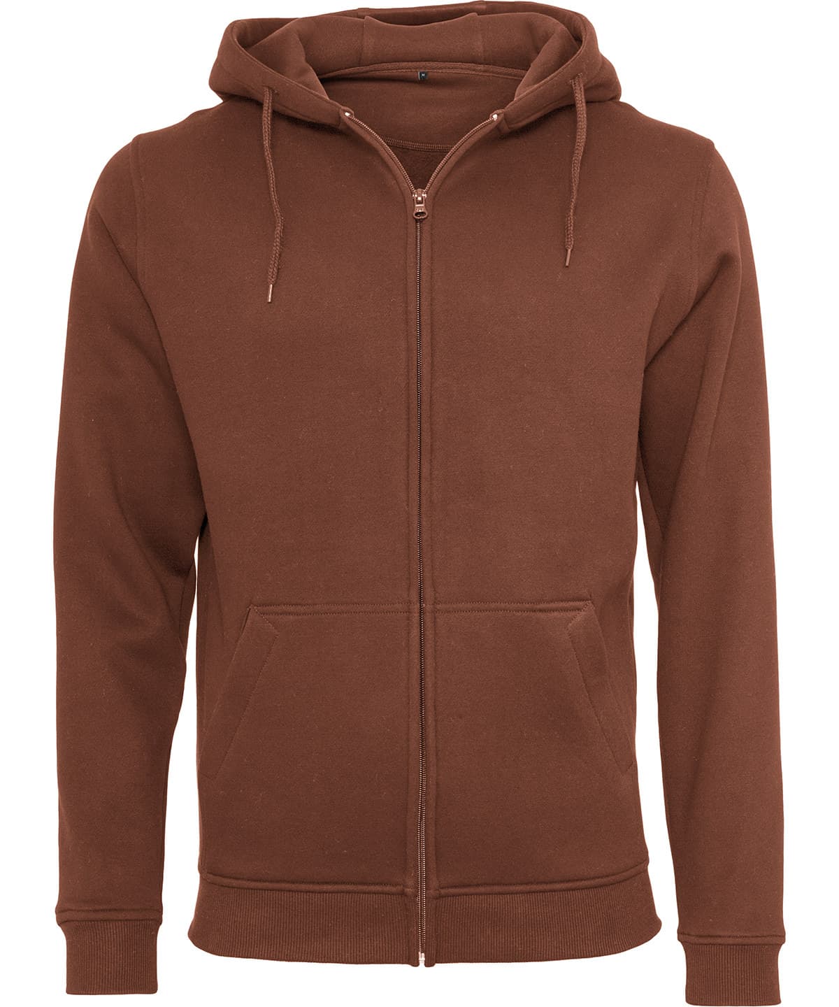 Heavy zip hoodie — Size 2XL, Colour Bark