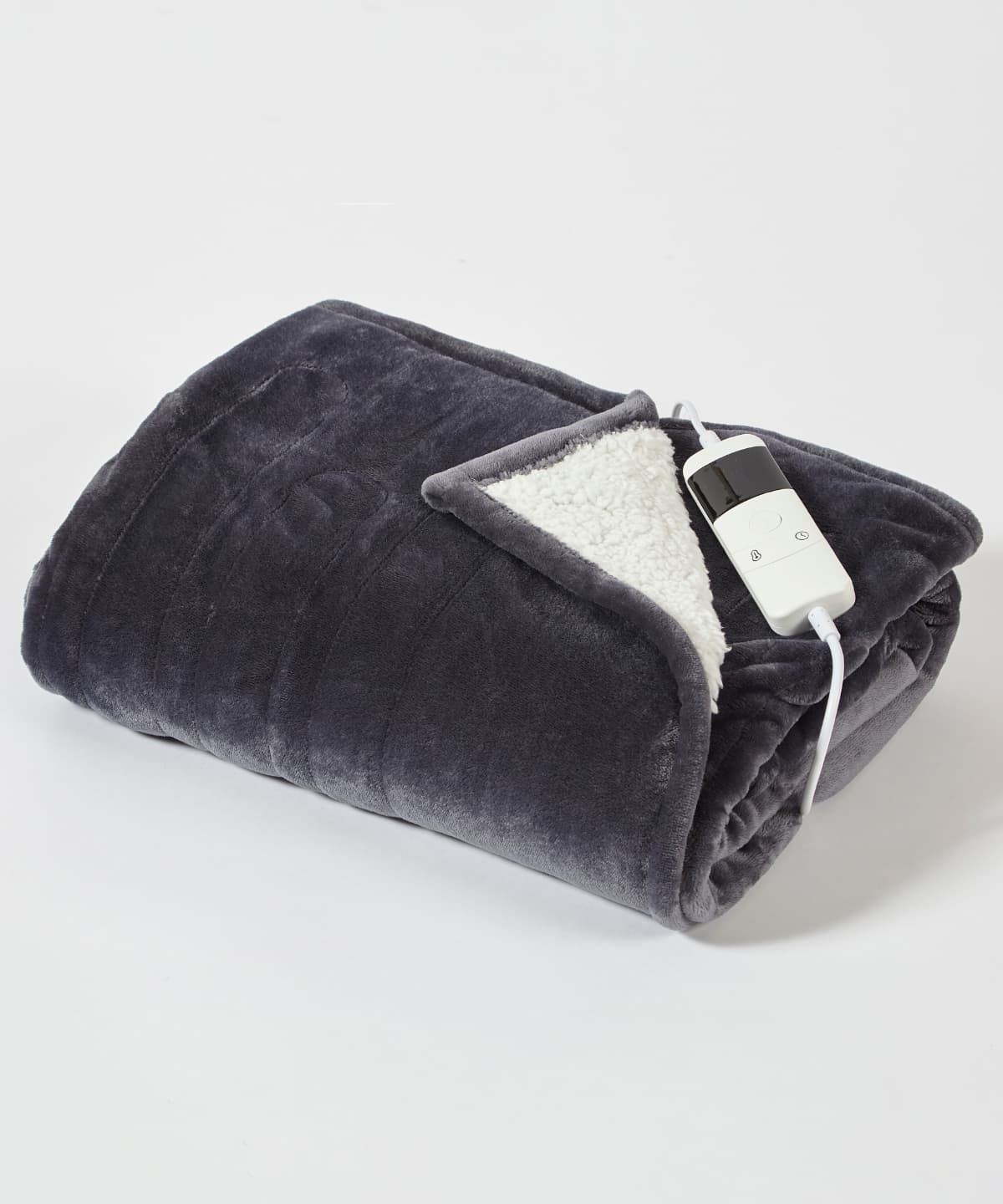 Heated overblanket — Size One size, Colour Grey