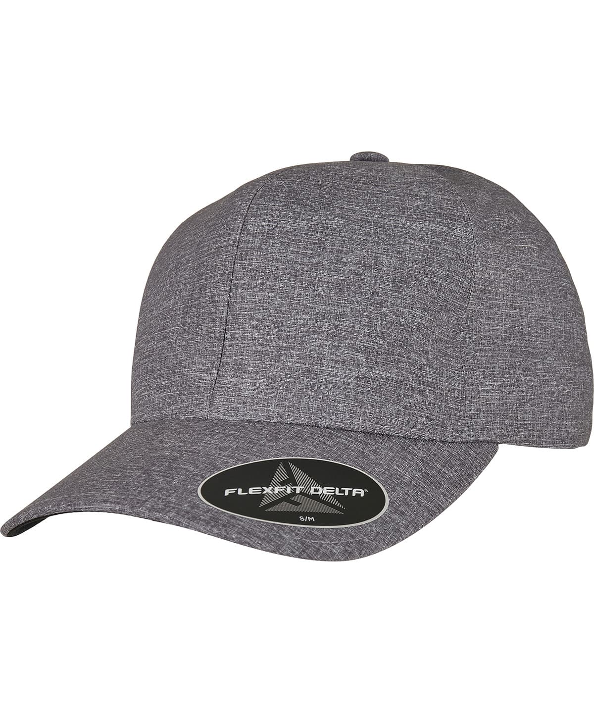 Flexfit Delta carbon cap — Size L/XL, Colour Melange Blue
