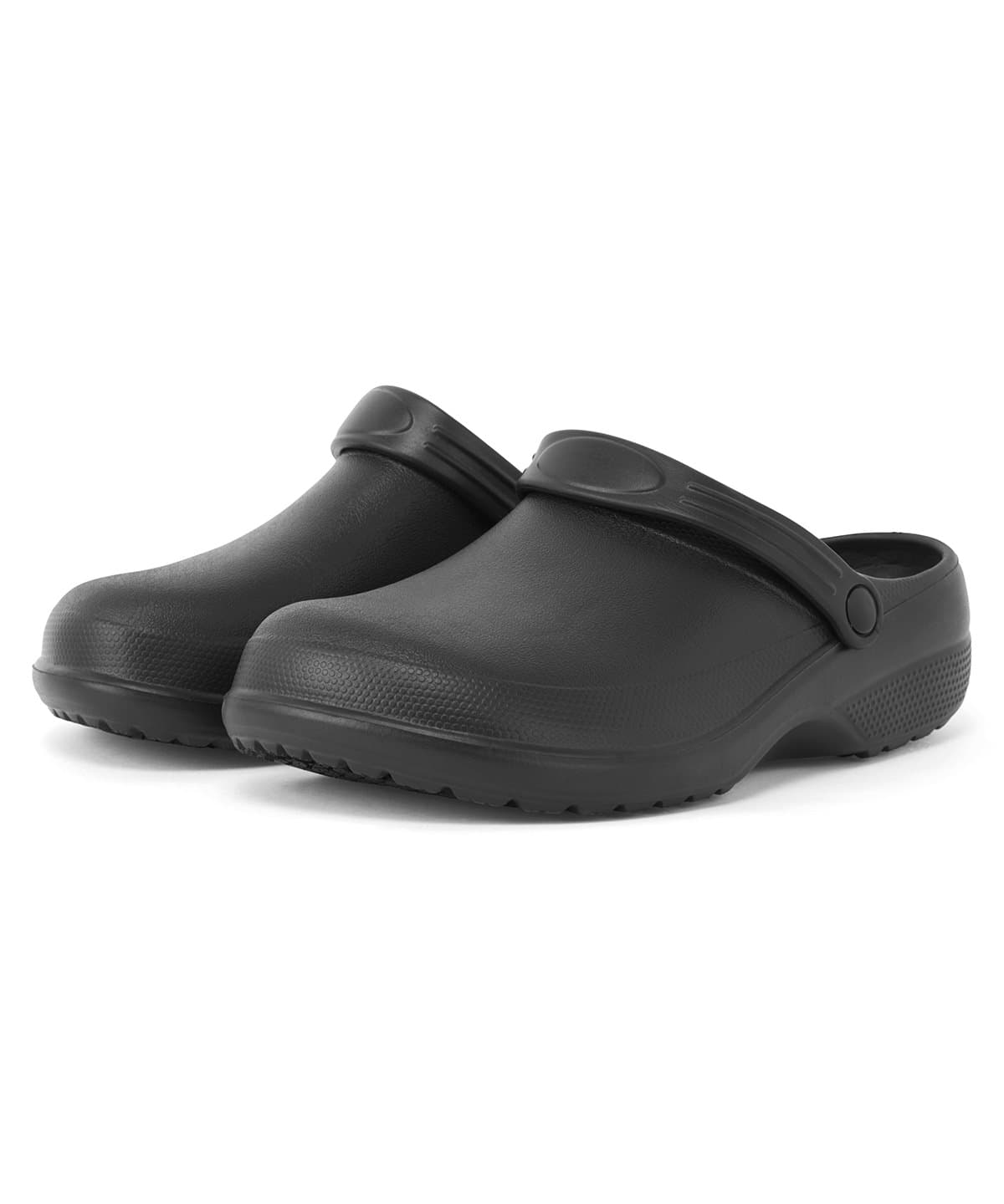 Chef’s non-slip ‘Anchor’ clogs — Size 10/11, Colour Black