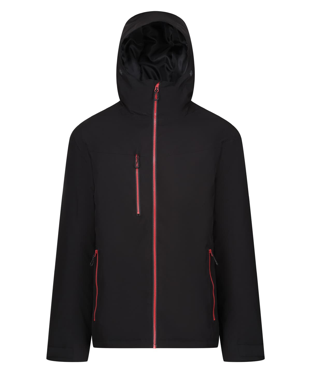 Navigate waterproof insulated jacket — Size 2XL, Colour Black/Classic Red