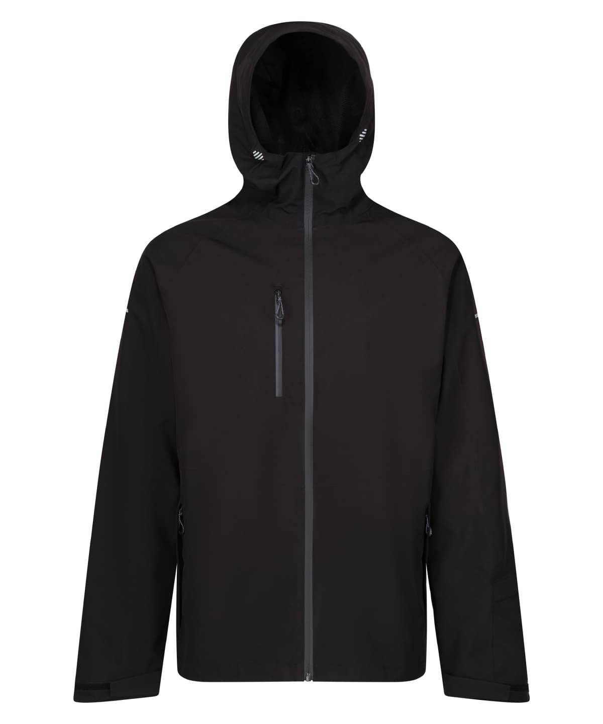 X-Pro Beacon Brite Light waterproof jacket — Size 2XL, Colour Black