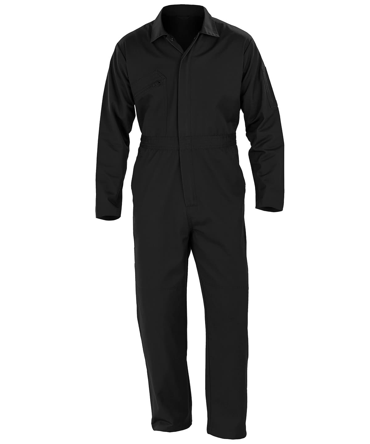 Recycled action overalls — Size 2XL, Colour Black
