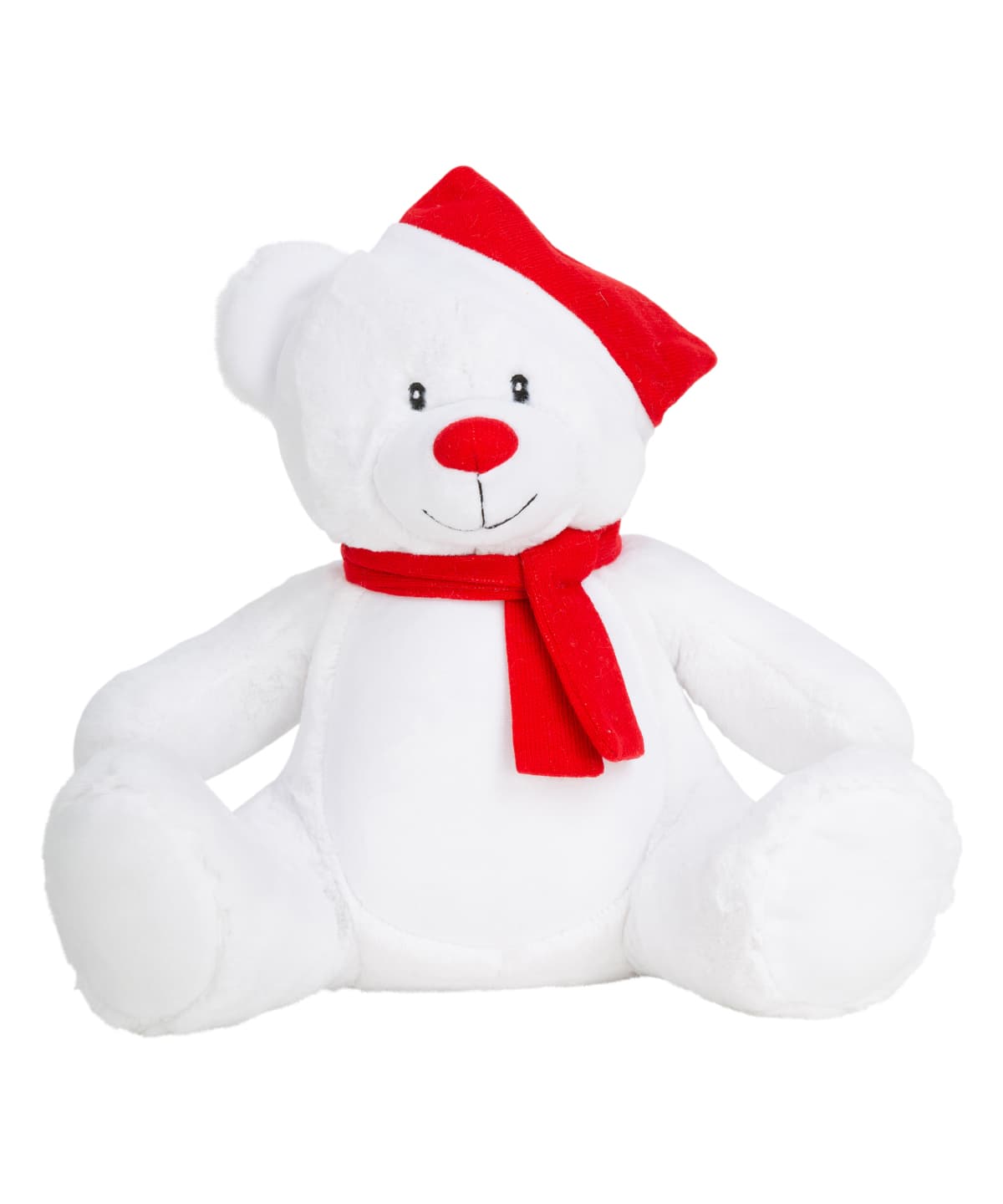 Zippie Christmas bear — Size One Size, Colour White