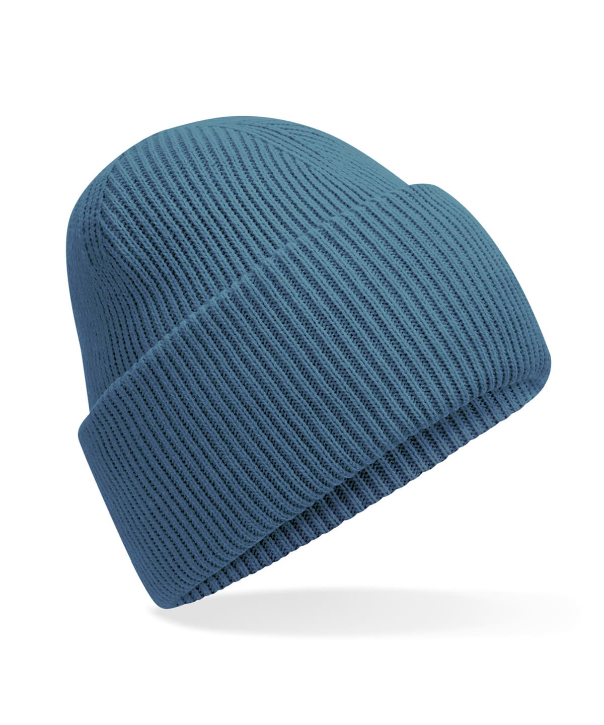 Classic engineered deep-cuffed beanie — Size One size, Colour Airforce Blue