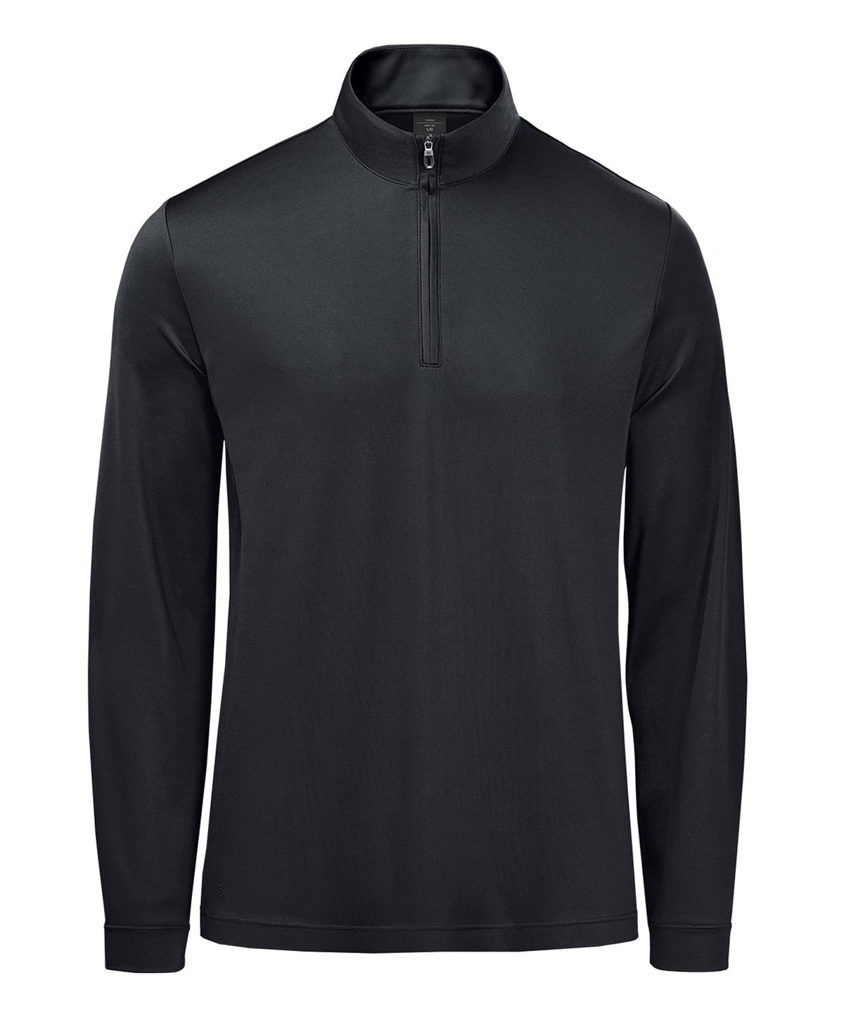 Monterey 1/4-zip pullover — Size 2XL, Colour Black
