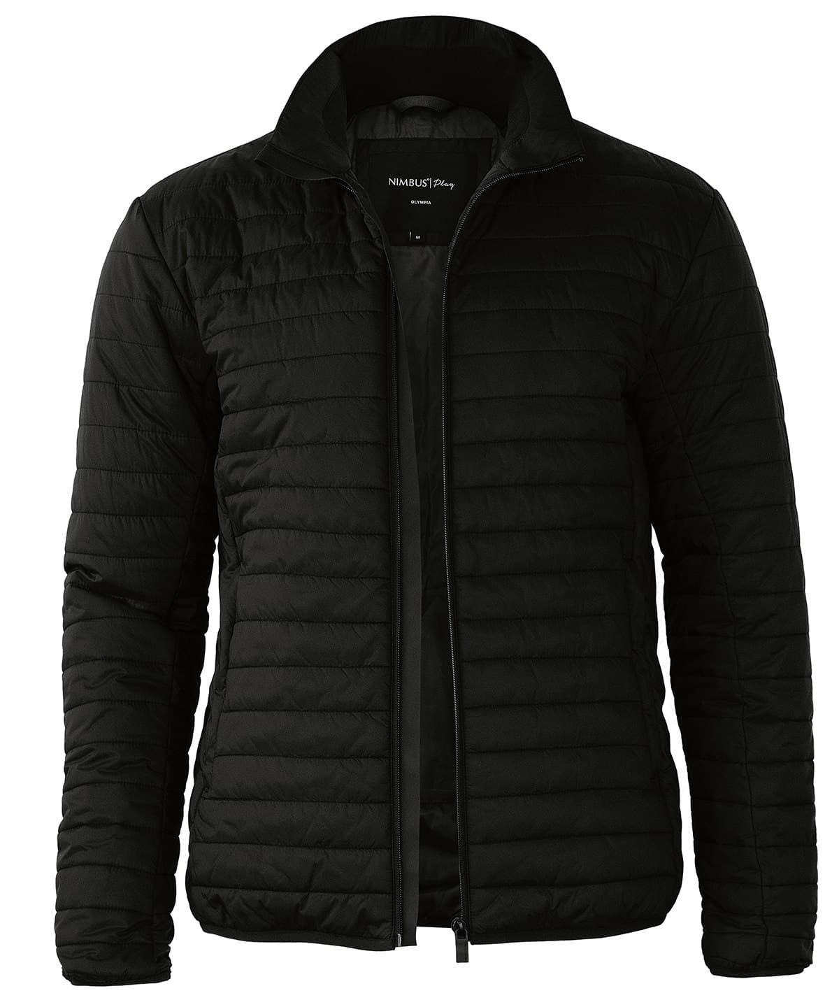Olympia – comfortable puffer jacket — Size 2XL, Colour Black