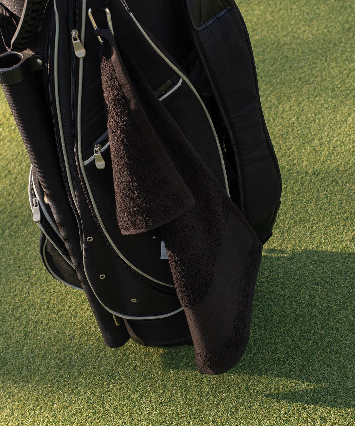 Printable border golf towel