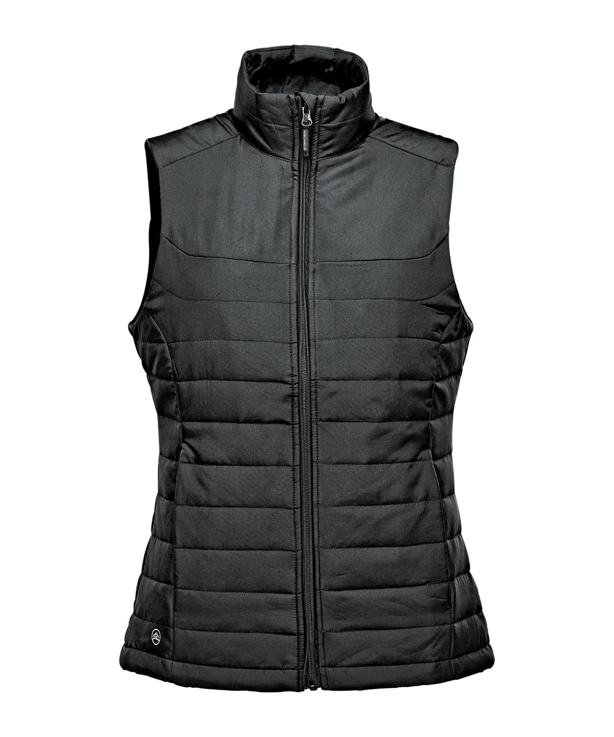 Women's Nautilus quilted bodywarmer — Size L, Colour Black