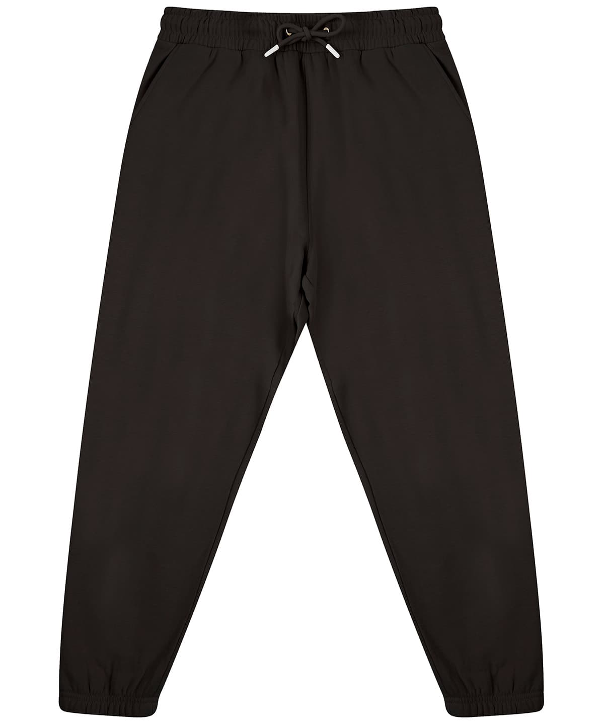 Unisex sustainable fashion cuffed joggers — Size 2XL, Colour Black