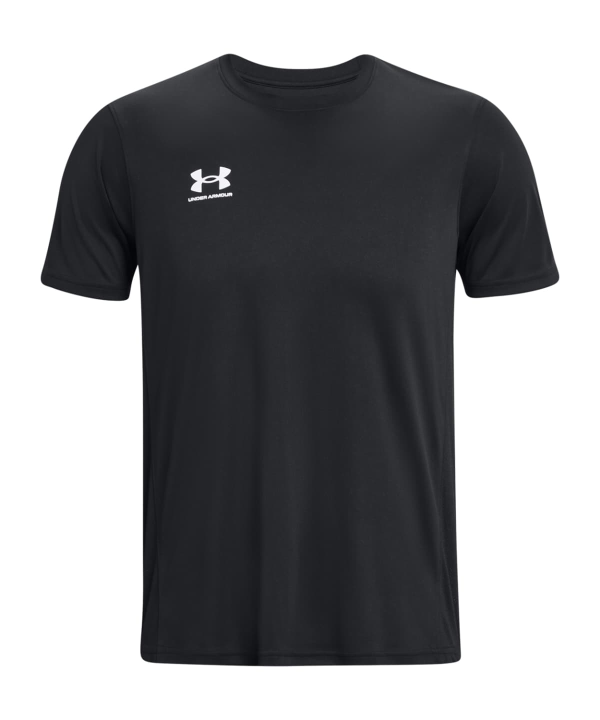 Men's UA Challenger Training Short Sleeve — Size 2XL, Colour Black/White