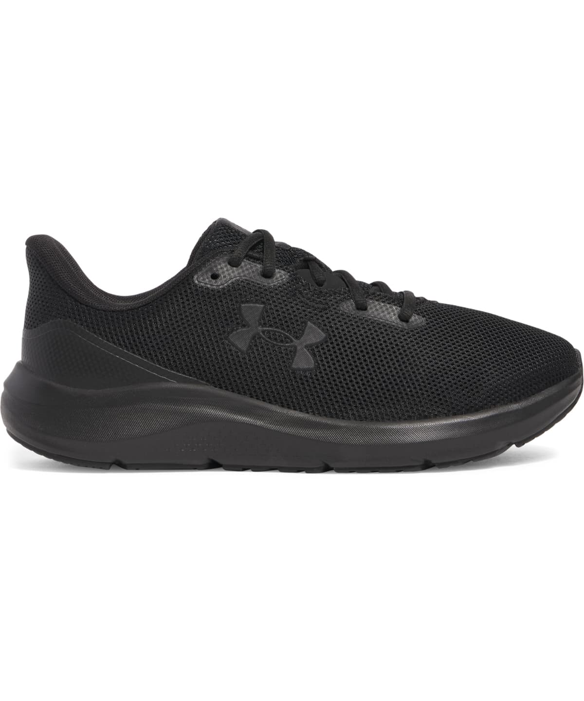 UA Charged pursuit 4 trainers — Size 8, Colour Black/Black/Black