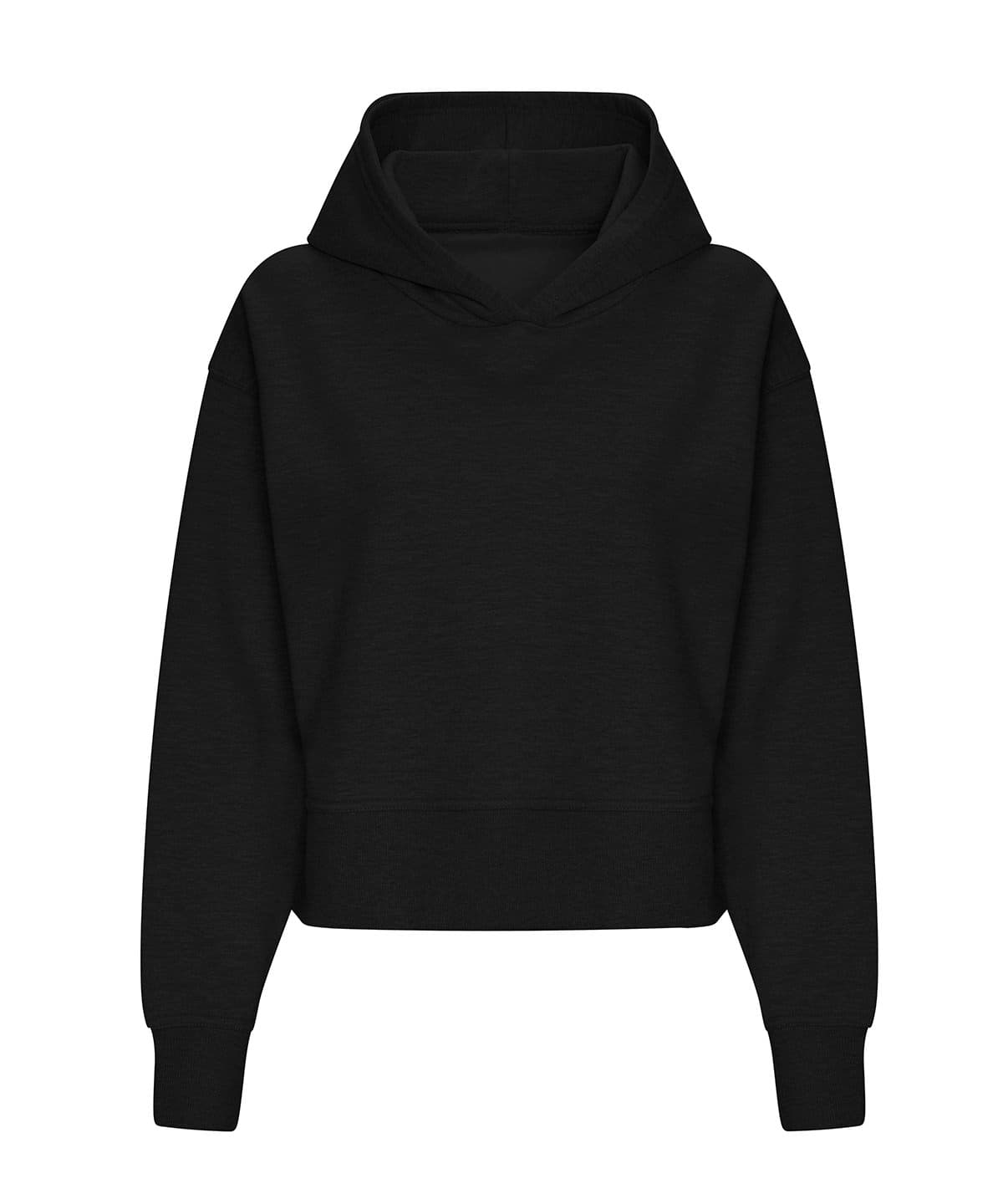 Women’s relaxed hoodie — Size 2XL, Colour Deep Black