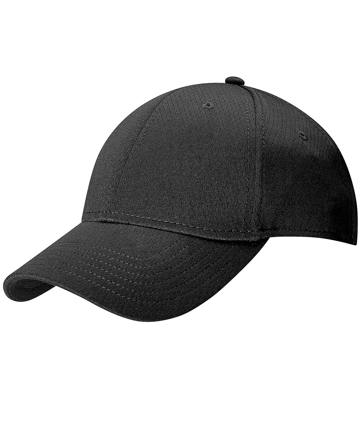 Front crested cap — Size One Size, Colour Black