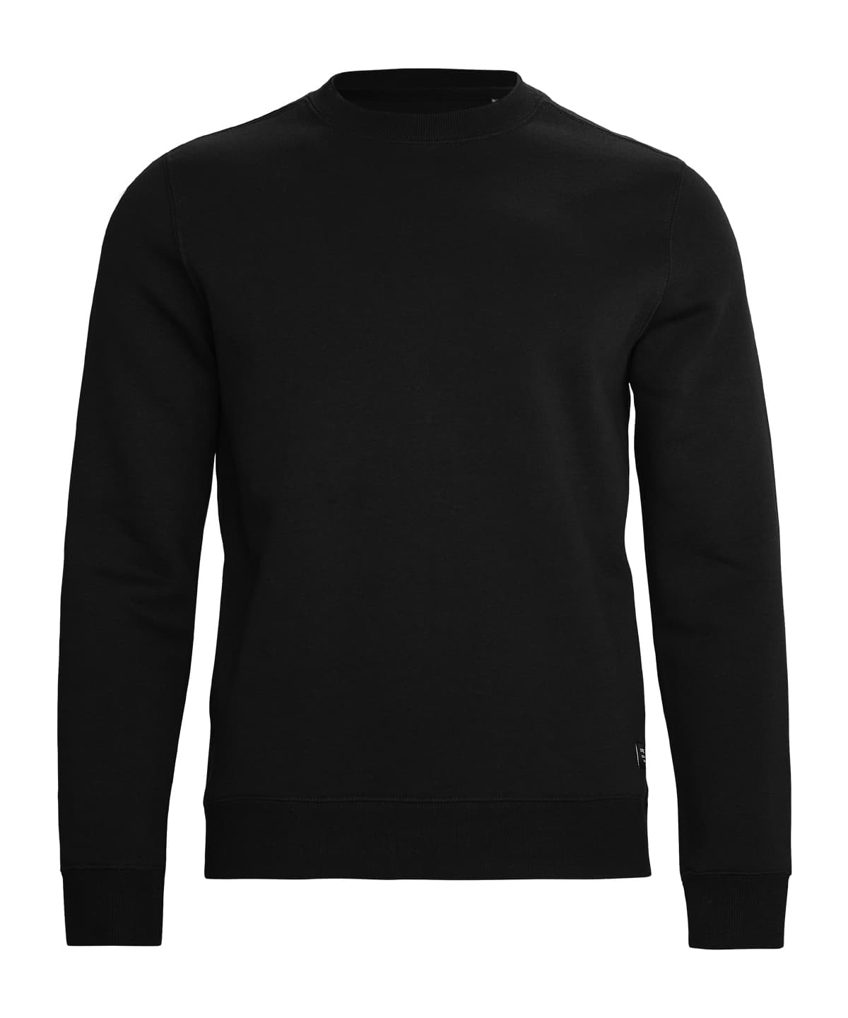 Trenton unisex round neck sweatshirt — Size 2XL, Colour Black