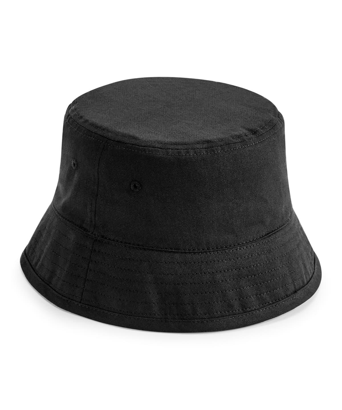 Organic cotton bucket hat — Size LXL, Colour Black