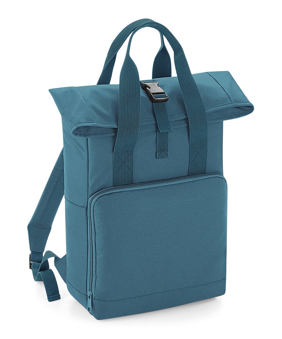 Twin handle roll-top backpack — Size One Size, Colour Airforce Blue