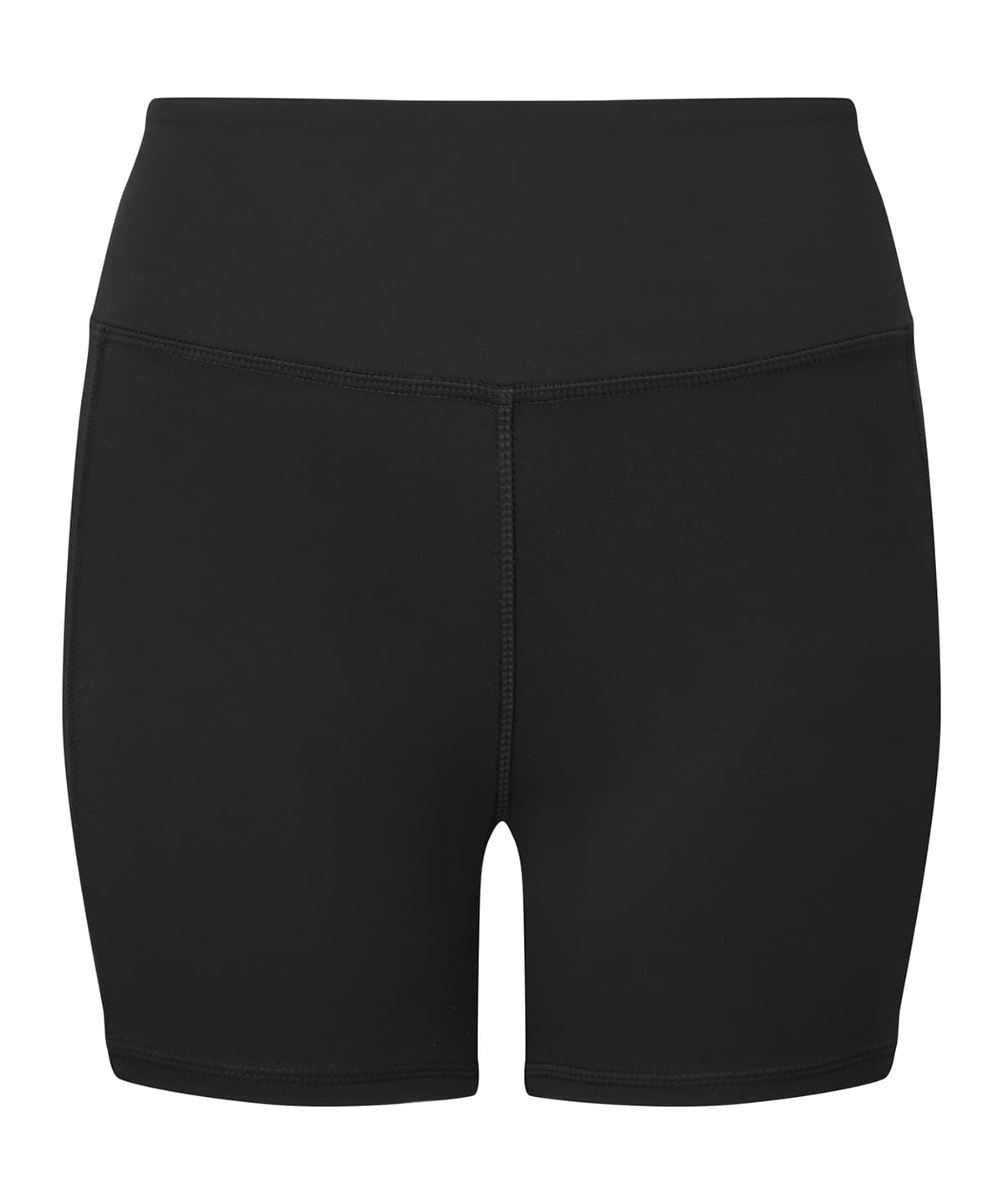 Women's TriDri® recycled micro shorts — Size 2XL, Colour Black