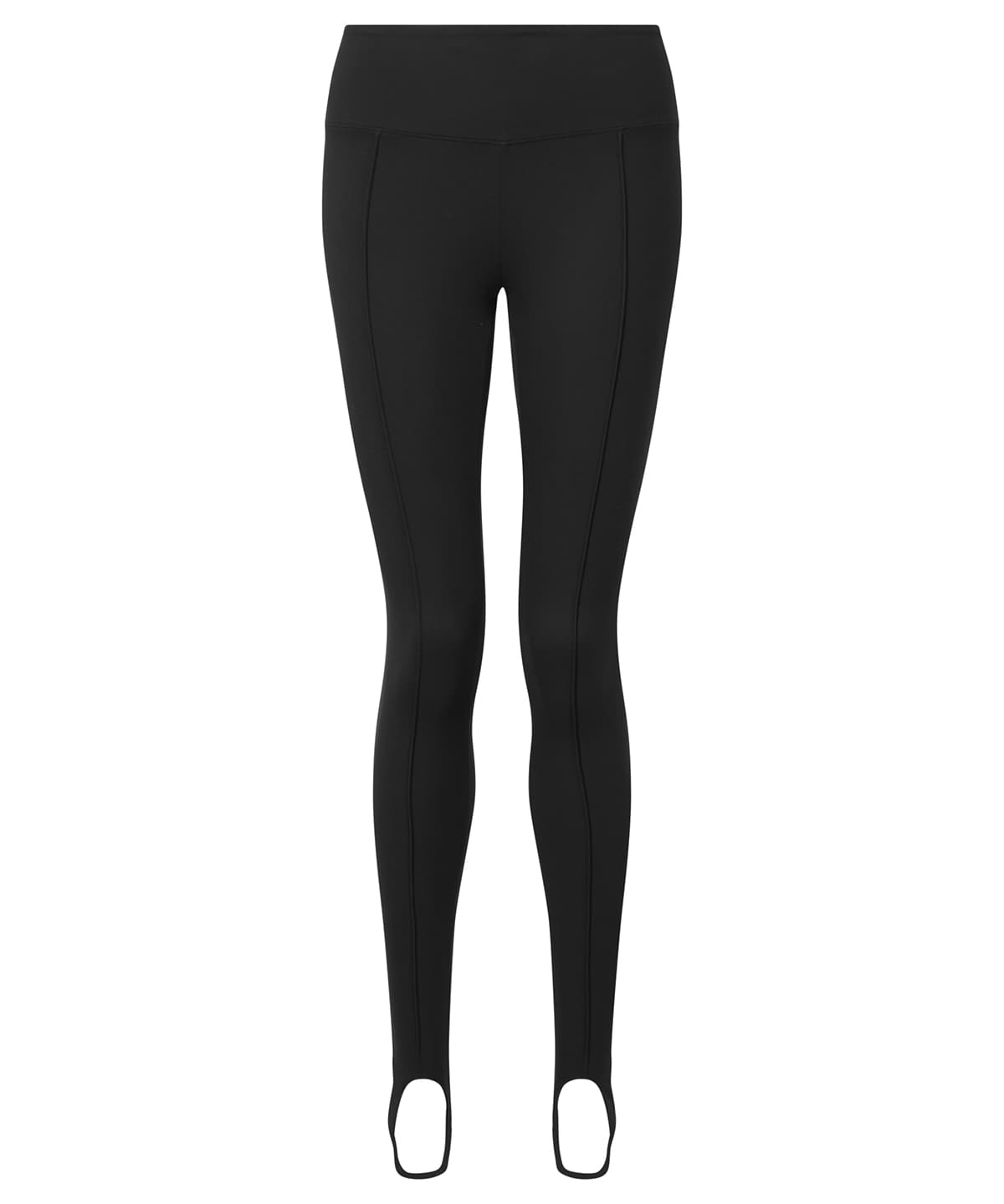 Women's TriDri® recycled fashion stirrup leggings — Size 2XL, Colour Black