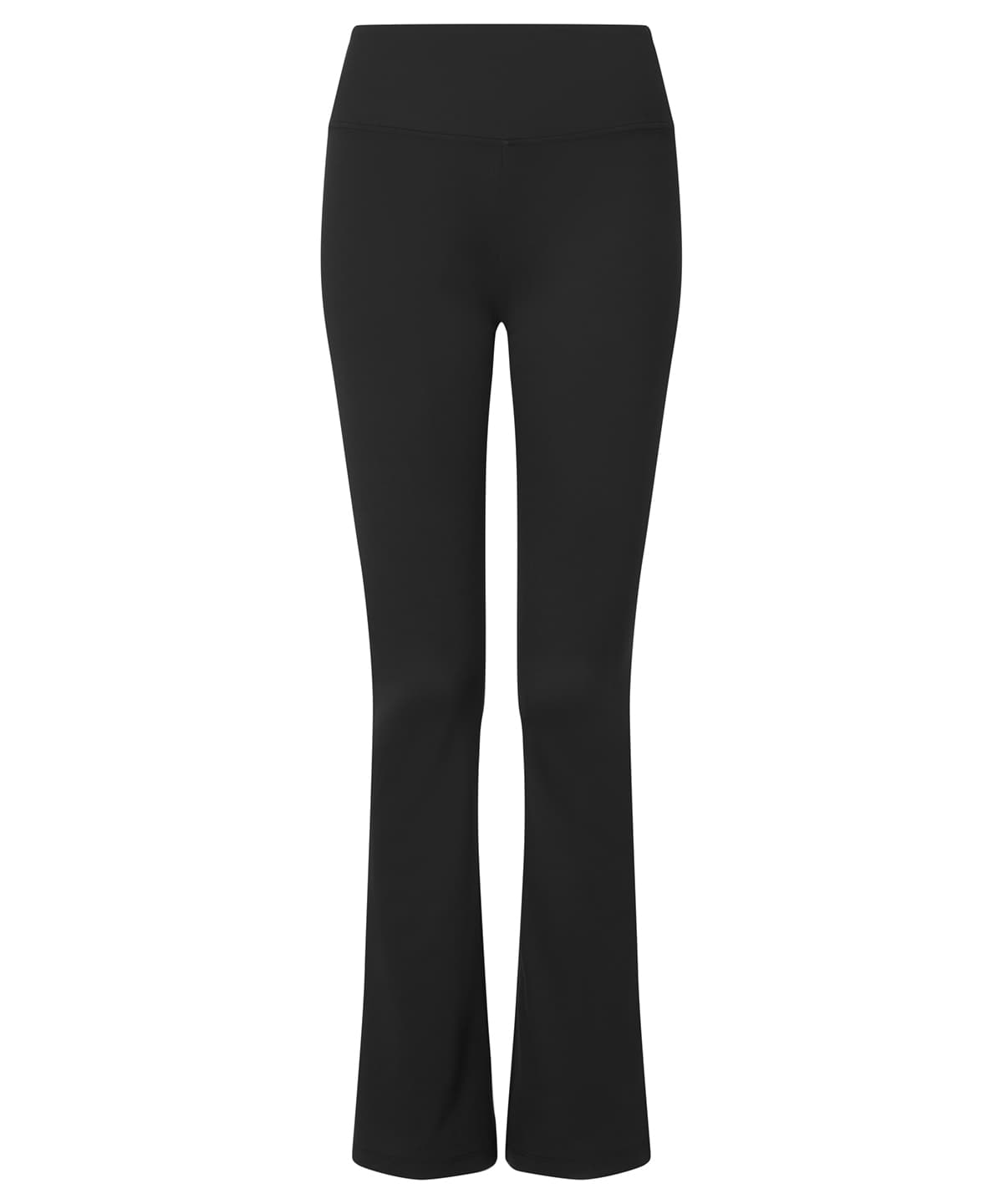 Women's TriDri® recycled flare leggings — Size 2XL, Colour Black