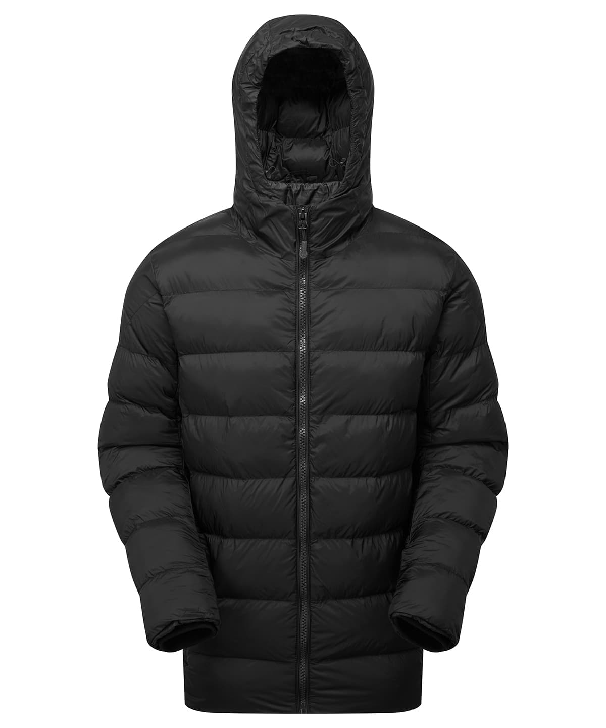 Solitude recycled hooded jacket — Size 2XL, Colour Black