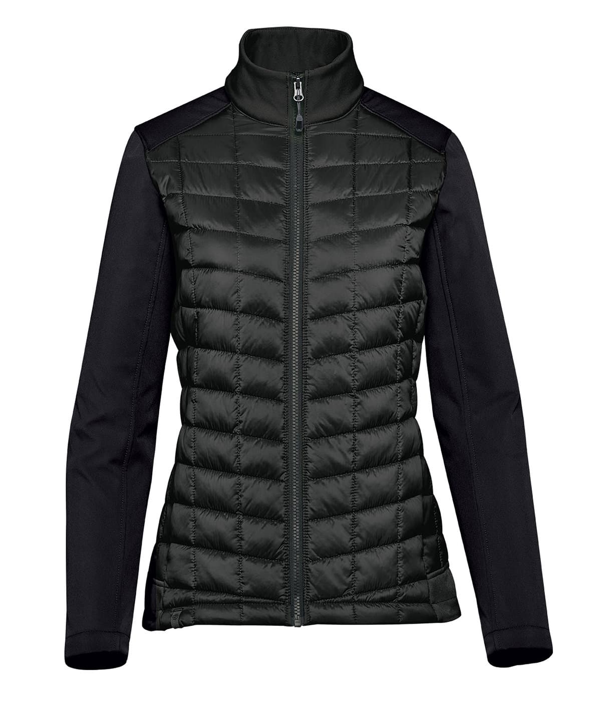 Women’s Appalachian thermal softshell jacket — Size 2XL, Colour Black