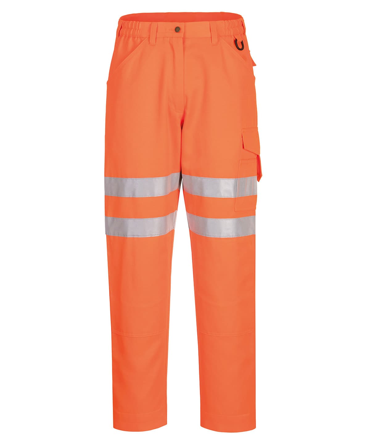 Eco Hi-vis trousers (EC40) — Size 28, Colour Orange