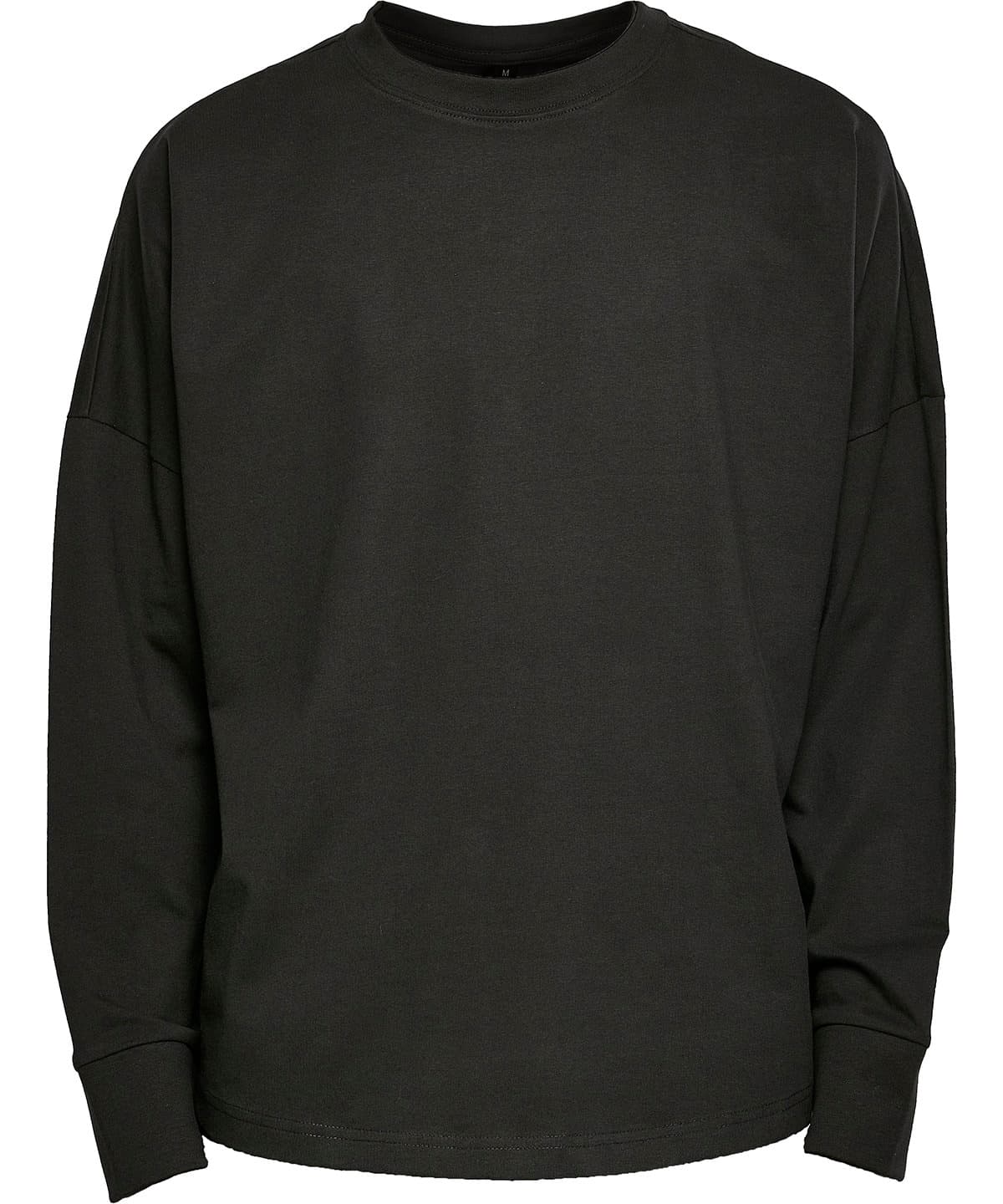 Oversize cut on sleeve long sleeve — Size 2XL, Colour Black