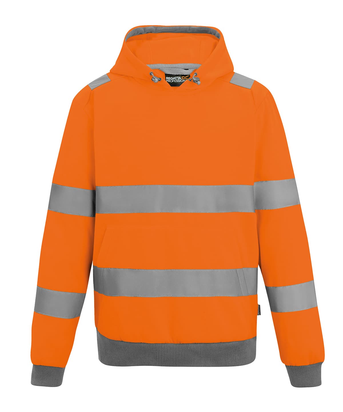 Hi-Vis Pro contract hoodie — Size 2XL, Colour Orange