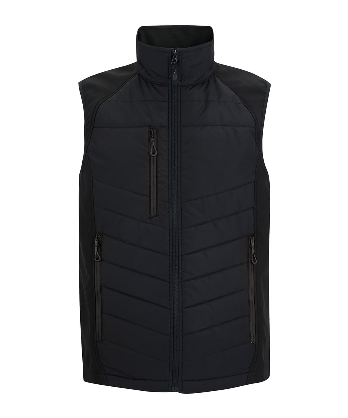 Pro universal bodywarmer — Size 2XL, Colour Black/Ash*