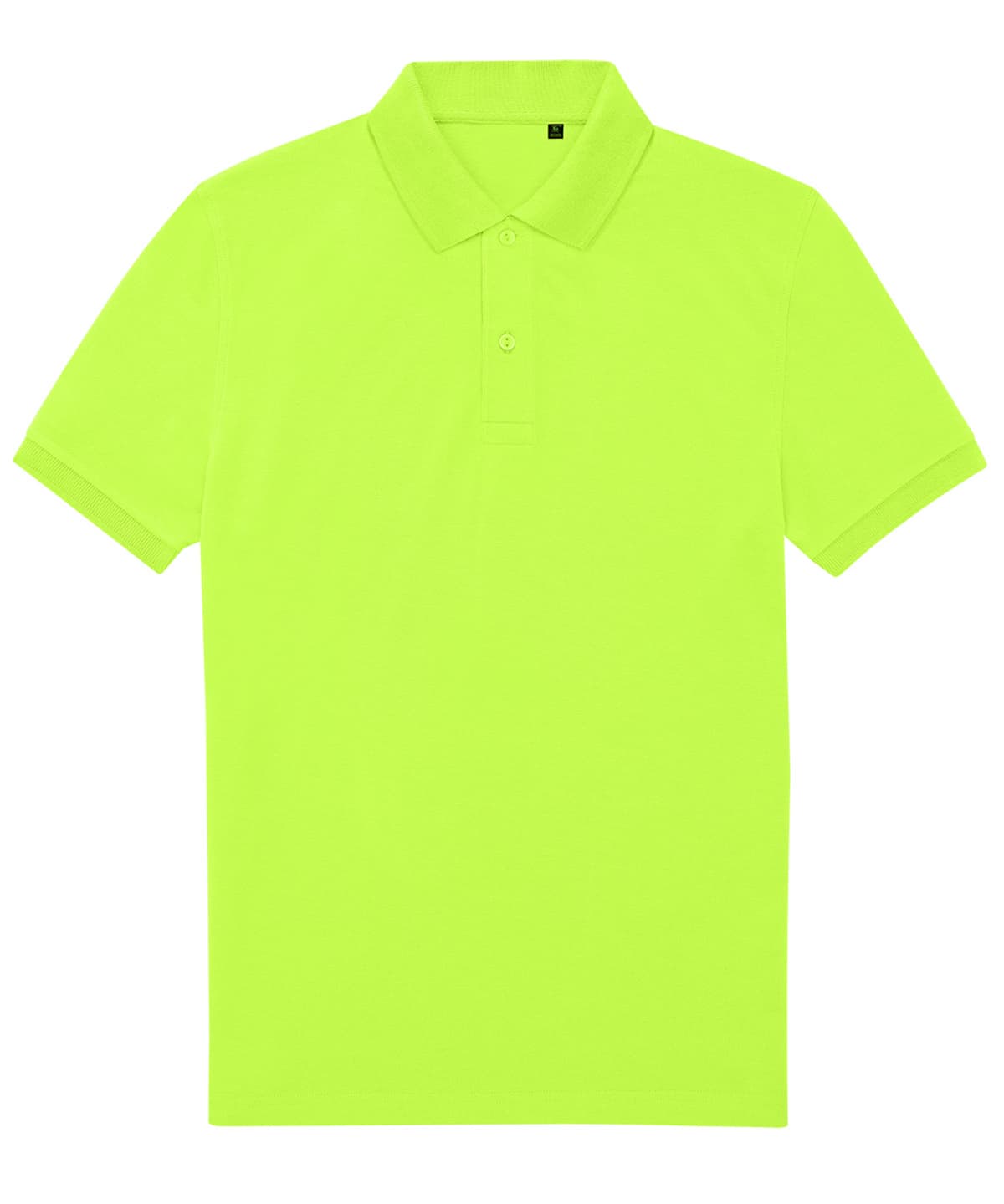 B&C My Eco Polo 65/35 — Size 2XL, Colour Acid Lime