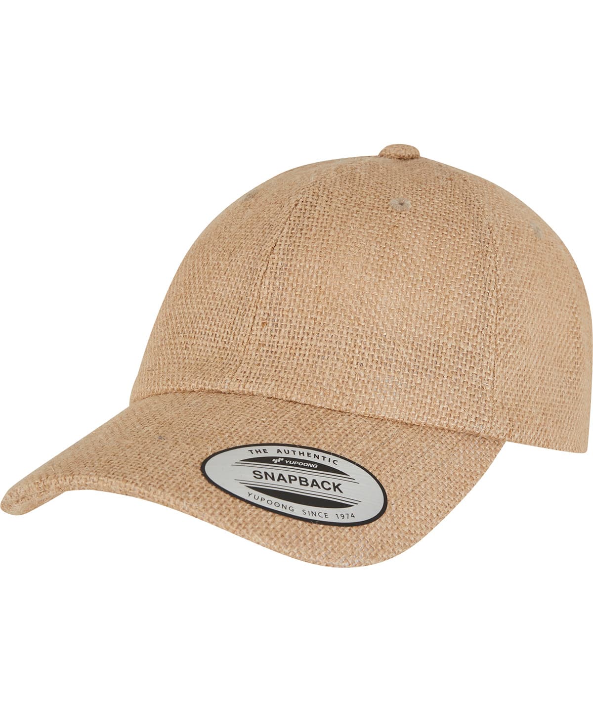 Flexfit Dad jute cap (9303) — Size One size, Colour Nature