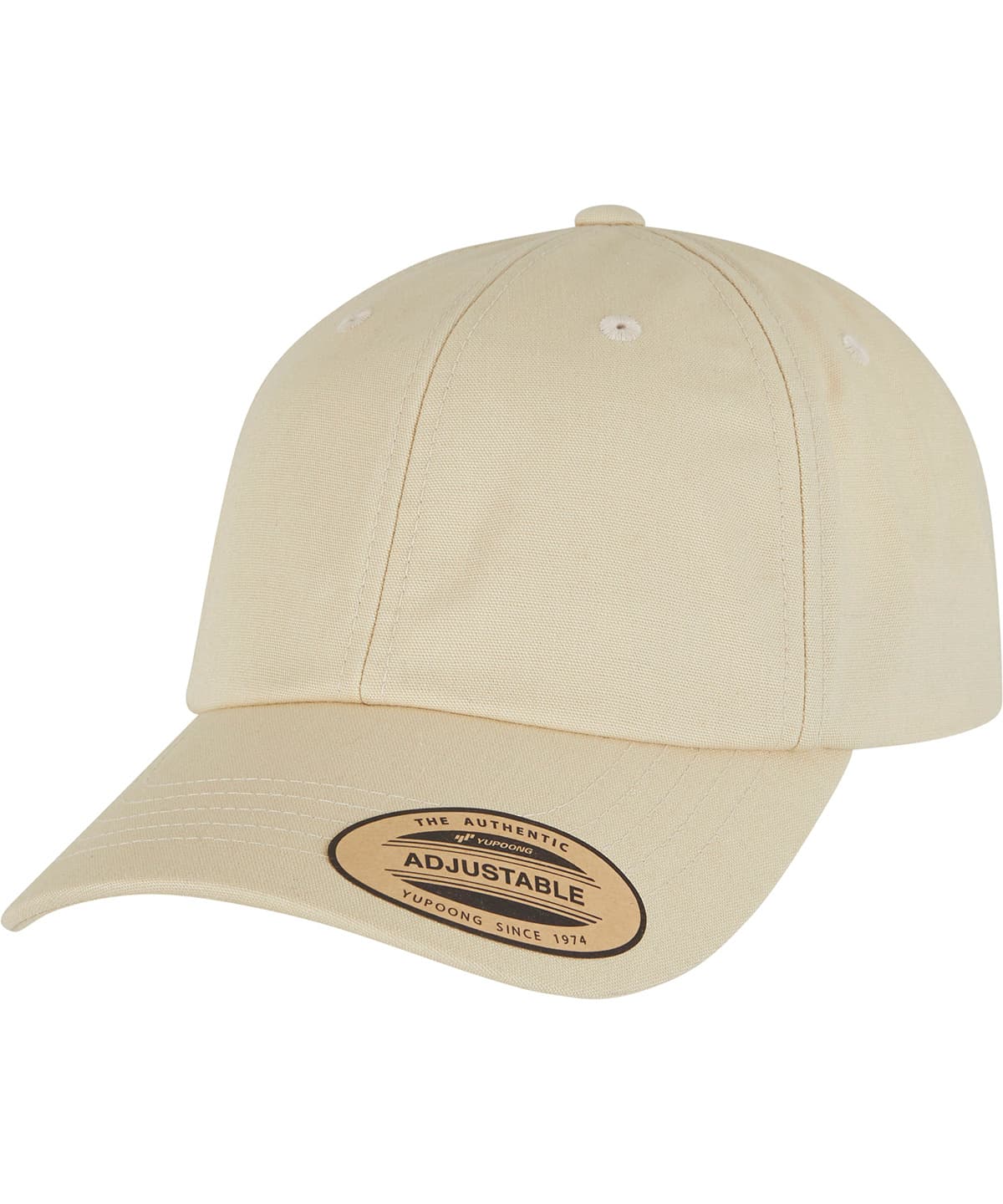Flexfit low-profile with elastic snip (9302) — Size One size, Colour Beige