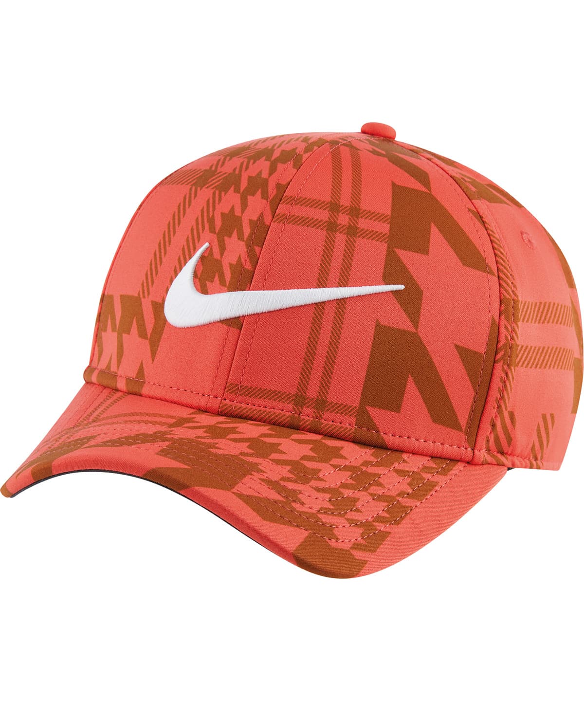 Nike Arobill CLC99 cap — Size One Size, Colour Track Red/Dark Driftwood/White
