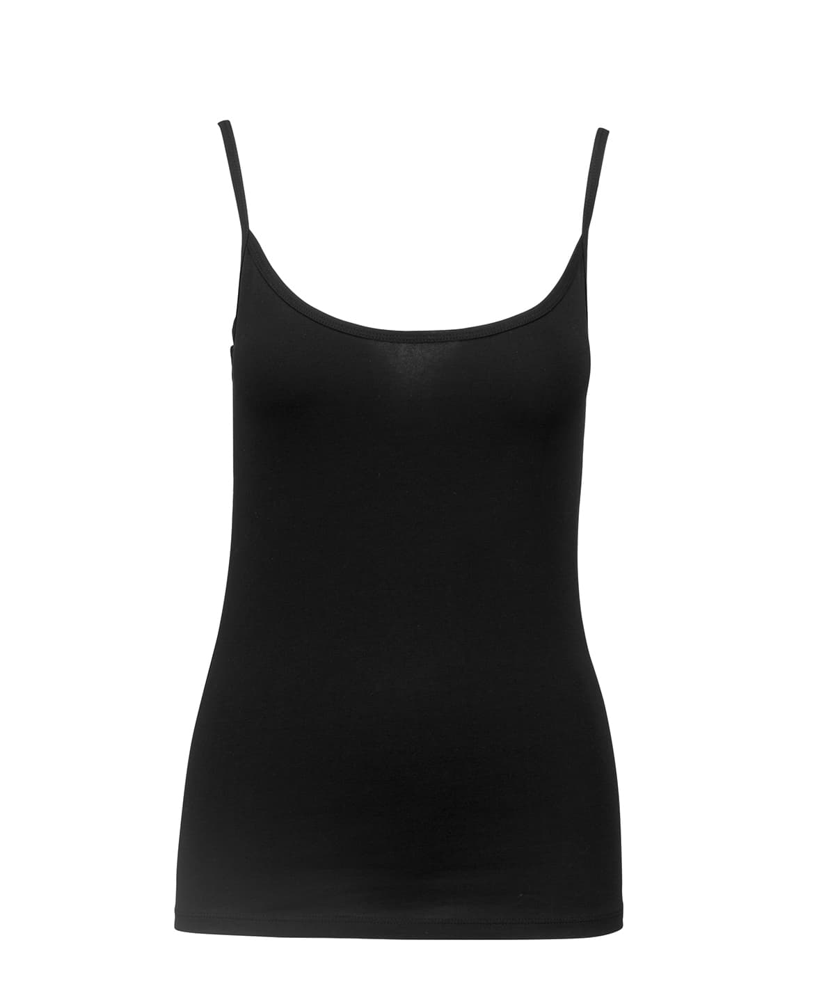 Ladies' strappy tank top — Size 2XL, Colour Black