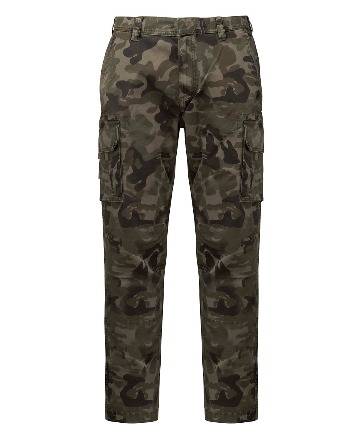 Men's multipocket trousers — Size 32R, Colour Camo