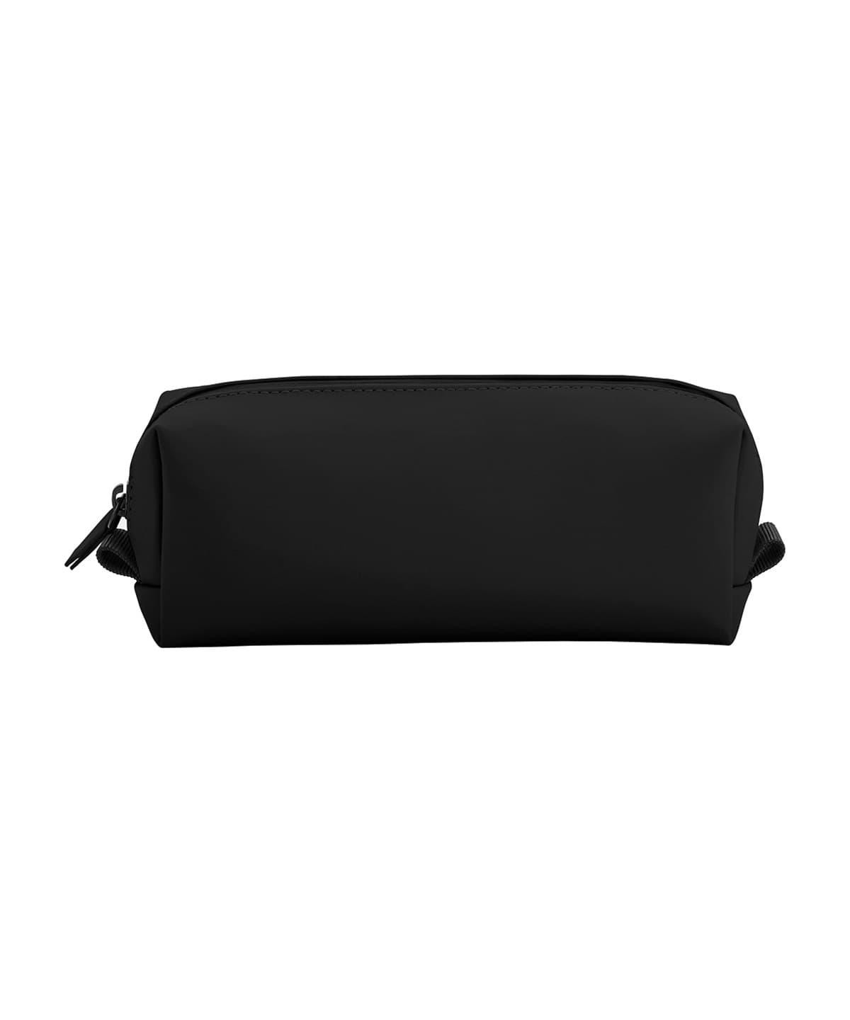 Matte PU mini accessory case — Size One size, Colour Black