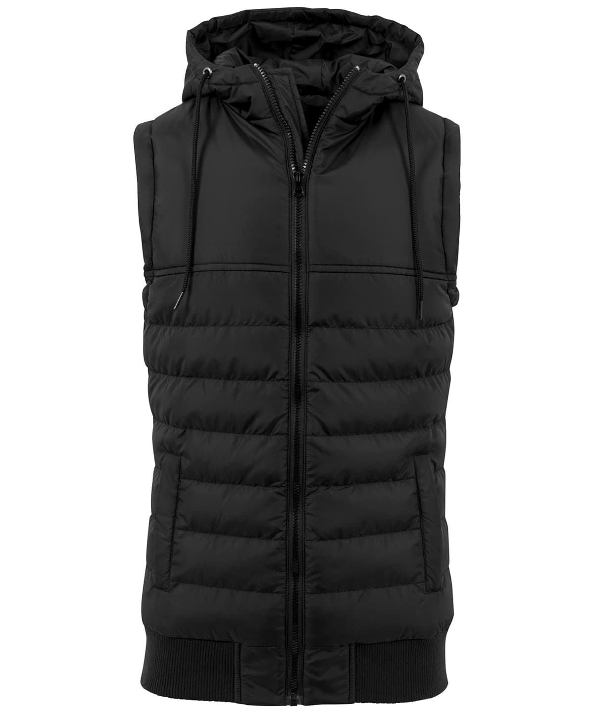 Bubble vest — Size 2XL, Colour Black/Black