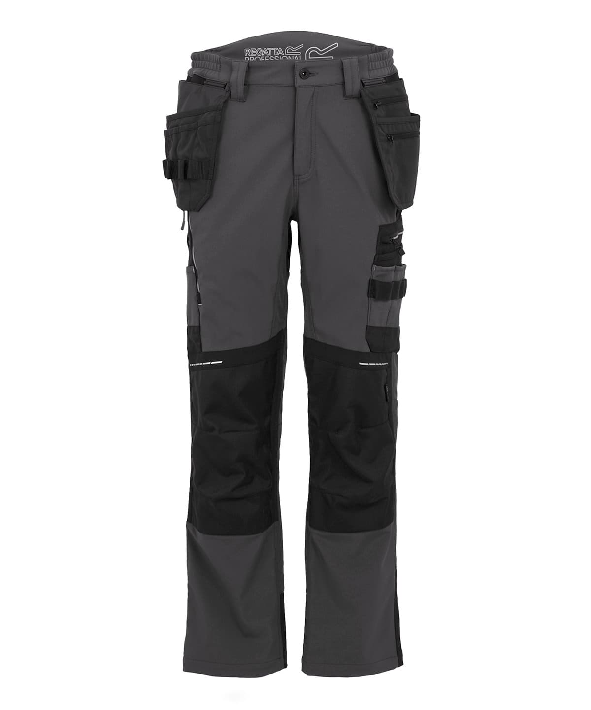 4-Tex stretch holster trousers — Size 28R, Colour Slate Grey/Black