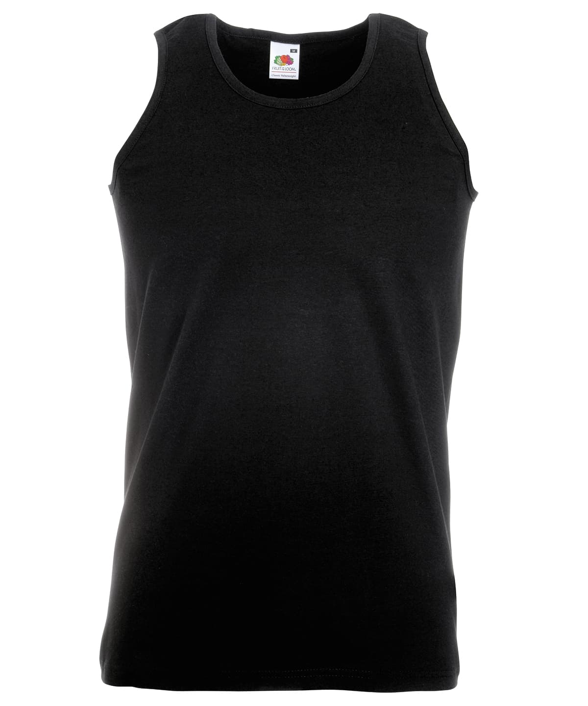 Valueweight athletic vest — Size 2XL, Colour Black*