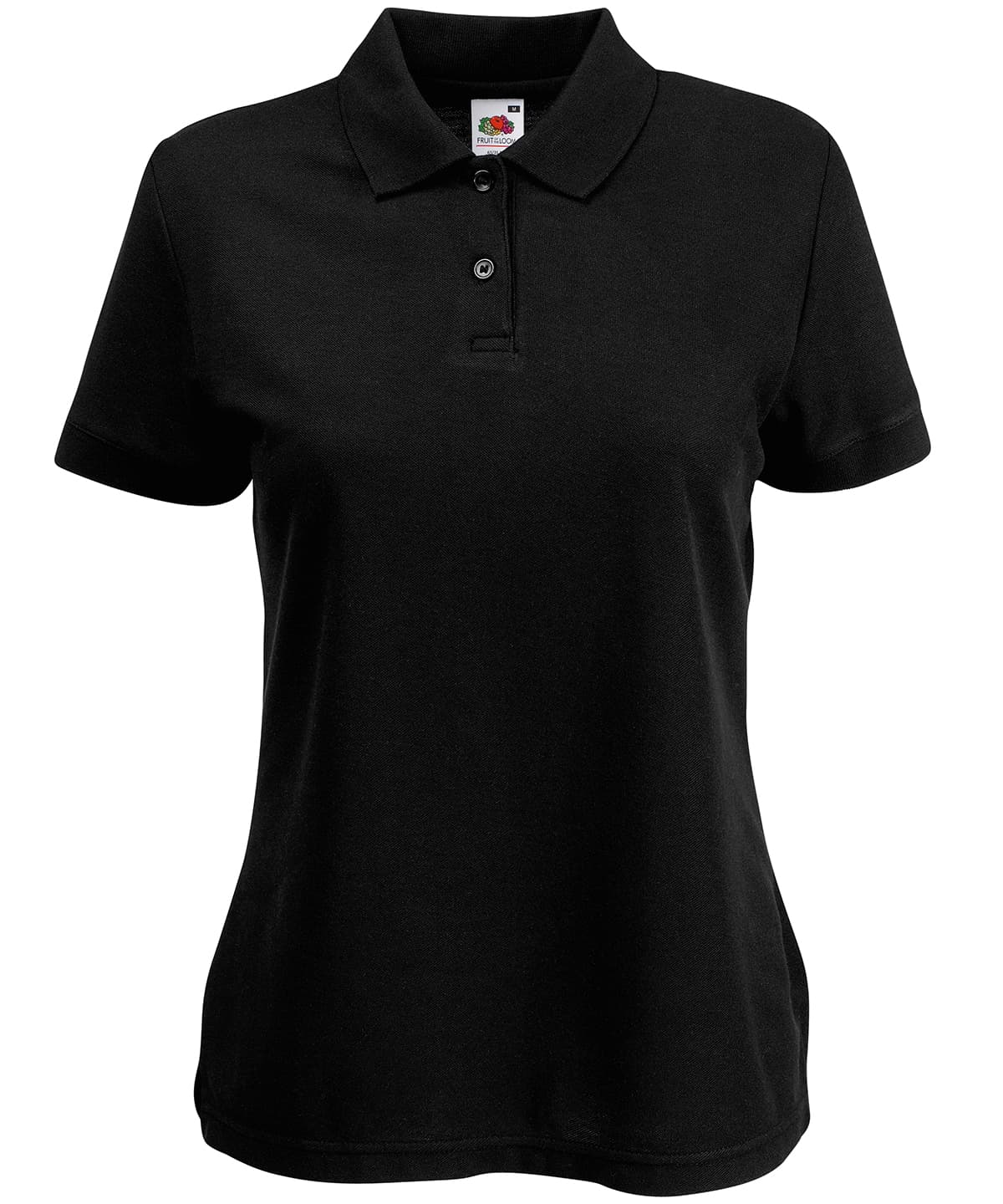 Women's 65/35 polo — Size 2XL, Colour Black