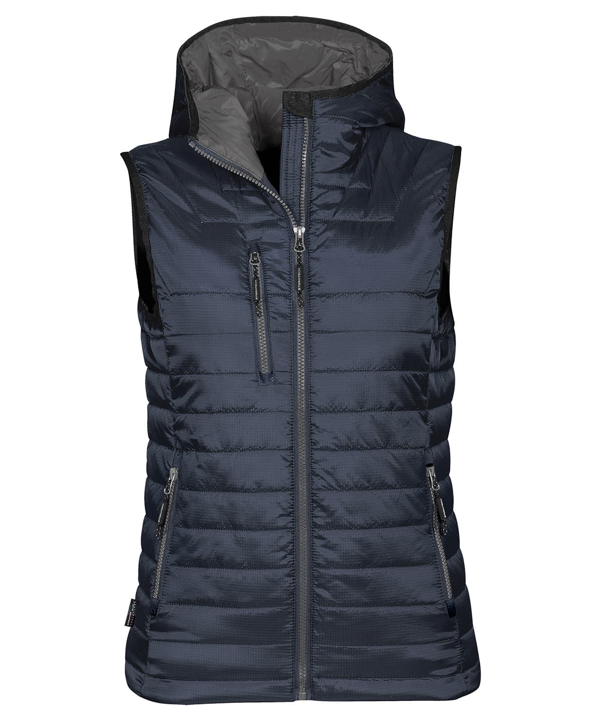 Women's Gravity thermal vest — Size 2XL, Colour Navy/Charcoal