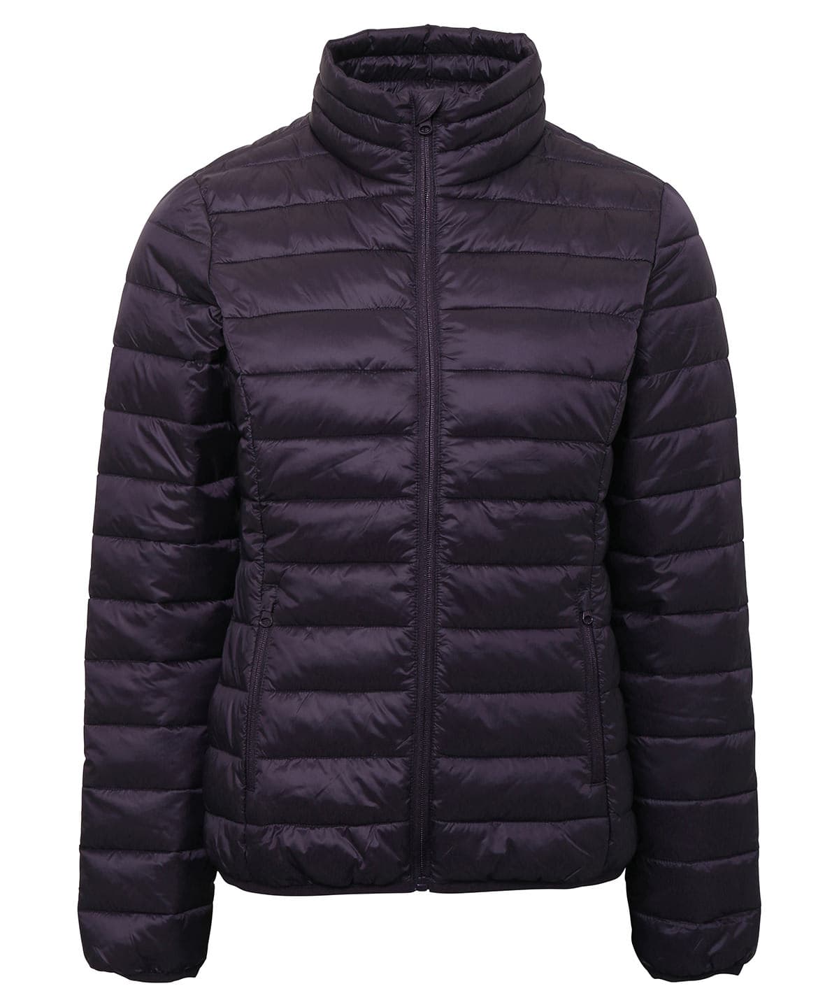 Women's terrain padded jacket — Size 2XL, Colour Aubergine